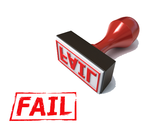 Failure - Fail Stamp